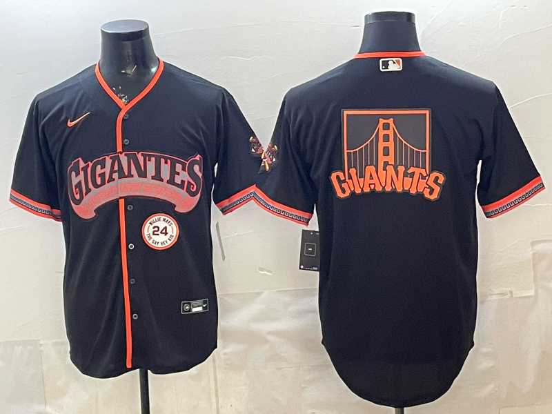 2026 Men Nike San Francisco Giants blank black Game MLB Jersey 0401003